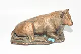 Liegende Kuh by Pierre Blanc, bronze, offered Dec 2018