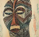 Terre promise d`Afrique by Hans Erni, lithograph, offered Dec 2018