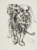 Histoires Naturelles by Hans Erni, lithograph, offered Dec 2018