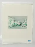 Strasse in Paris by Hans Ruedi Sieber, watercolor, offered Dec 2018