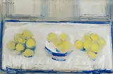 Stilleben mit Früchten by Antun Motika, oil on canvas, sold Sep 2018