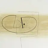 Linear Image by Victor Pasmore, 1977, mixed media, sold Sep 2018