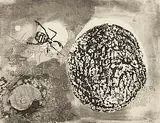 Contre terre by Germaine Richier, etching, sold Sep 2018