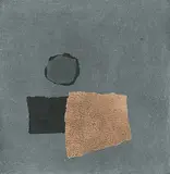 Grigio e bruno by Italo Valenti, 1961, collage, sold Sep 2018
