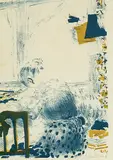La Courturière by Édouard Vuillard, 1937, color lithograph, offered Sep 2018