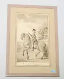 Untitled by Antonio Carnicero, etching, sold Sep 2018