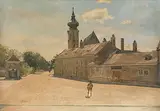 Pfarrkirche in Grinzing by Emanuel Baschny, 1921, oil on canvas, offered Sep 2018