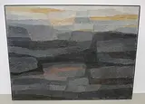 Komposition in Grau by Serge Rezvani, 1958, oil on canvas, sold Sep 2018