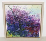 Bouquet sauvage by Tran Van Tay, oil on canvas, offered Sep 2018