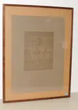 Ohne Titel by Max Ernst, 1970, color aquatint, sold Sep 2018
