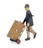 Deutschland, um 1920 by Lehmann-Figur "Adam", lithograph, sold Sep 2018