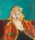 Argène", um 1950 by Varlin, oil on canvas, sold Sep 2018