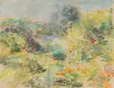 Garten bei Greifenstein by Charles Hug, oil on board, offered Sep 2018