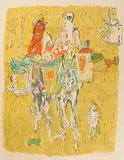 Begegnung auf Kos by Alois Carigiet, 1962, color lithograph, sold Sep 2018