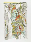 Kutschenfahrt by Alois Carigiet, 1975, color lithograph, sold Sep 2018