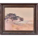 Untitled by Lillian Dake Heath, watercolor, sold Jun 2023