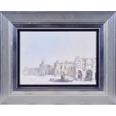 San Francisco Landscapes 4 by Fred Martin, 1958, gouache on paper affixed to board, sold Jun 2023