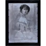 Untitled by Stephen Namara, 1988, mixed media on a Viking G1 metal plate, sold Jun 2023