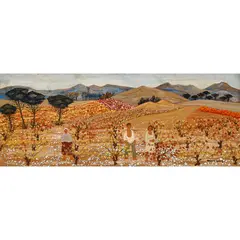 Untitled by Max Savy, oil on board, sold Jun 2023
