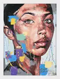 Portrait of a Woman by Wakaba Mutheki, oil on canvas, sold May 2025