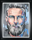 Portrait of a Man by Wakaba Mutheki, oil on canvas, sold May 2025