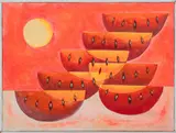 Watermelons by Gustavo Martinez, Oil on Canvas, sold Jan 2025