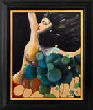 Surrealist Nude Woman by Biana Katsnelson, 2009, Acrylic on Canvas, sold Jan 2025