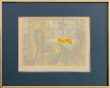 Sunlit Interiors by Karl O. Neuroth, 1974, Lithograph in Colors, sold Jan 2025
