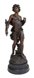 Untitled by Hippolyte Moreau, Bronze Sculpture, sold Jan 2025