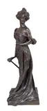 Untitled by Georges Van der Straeten, Bronze Sculpture, sold Jan 2025