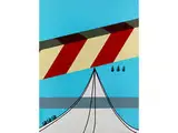 Untitled by Allan D'Arcangelo, screenprint, offered Jul 2018