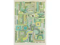 Untitled by Eduardo Paolozzi, screenprint, offered Jun 2026