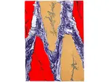 Ohne Titel by Per Kirkeby, color lithograph, offered Sep 2015