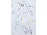 Untitled by Lindsay Kemp, mixed media, offered Jun 2023