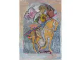 Untitled by Paola Angelini, mixed media, sold Jun 2023