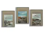 Am Strand by H. Boch, gouache, offered Dec 2022