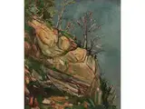 Steiniger Abhang im Vorfrühling by Theodor von Hötzendorff, 1898 Markdorf, Baden – 1974 Hindling, oil on canvas, offered Dec 2018
