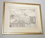 S. Maurise in Wallis by St. Maurice, etching, sold Sep 2018