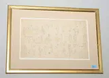 Figurenstudie by Trachten- und Figurenstudie, pencil, offered Sep 2018