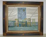 Taverne geschlossen by Cobet, oil on canvas, offered Sep 2018