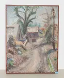 Gärtnerei Mollet im Schooren by Hermann Huber, oil on canvas, offered Sep 2018