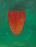 Les langues" 1990 by Alois Lichtsteiner, oil on canvas, sold Sep 2018