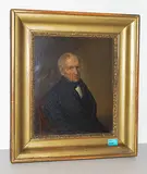 Portrait Junker Schwerzenbach, 1846 by David Sulzer, oil on board, offered Sep 2018