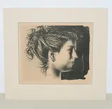 Die Frau des Künstlers by Hans Erni, 1952, lithograph, sold Sep 2018