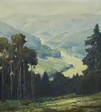 Kunzental im Harz by Otto Eduard Pippel, oil on canvas, offered Jun 2018