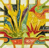 Sprinkling Can (4) by Joe Zucker, 1980, acrylic, sold Jun 2018