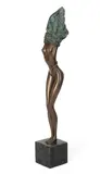 Stehender Frauenakt by Bruno Bruni, bronze, sold Jun 2018