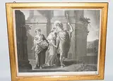 Nach Hektors Abschied von Andromache by Angelica Kauffmann, mezzotint, sold Jun 2018