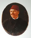 Portrait eines Herrn by Émile Defonds, oil on board, offered Jun 2018