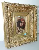 Umkreis Zwei Räuber by Eugène Delacroix, oil on canvas, sold Jun 2018